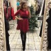 Платье с кружевом на талии 