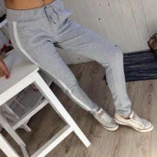 Женские спортивные штаны с лампасами турецкая двунитка Женские спортивные штаны с лампасами турецкая двунитка
