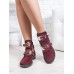 Ботинки BALENCIAGA марсала 6322-28 Ботинки BALENCIAGA марсала 6322-28